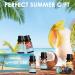 Salking Summer Essential Oils Set - 6x10ml 100% Pure Aromatherapy Fragrance Oils for Diffuser Humidifier & Massage - Coconut Pineapple Watermelon Marine Brizz Mojito Vanilla Ice Cream - Buy Online on GoSupps.com