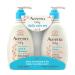 Aveeno Baby Daily Care Gift Set with Natural Oat Extract & Oatmeal Contains Daily Moisturizing Body Lotion & Gentle 2-in-1 Baby Bath Wash & Shampoo