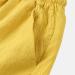 Loyalt Men's Casual Solid Yellow Linen Shorts - Large Size - Buy Online on GoSupps.com