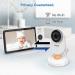 VTech VM818HD Video Monitor - 5 720p HD Display, Night Light, 2-Way Talk, 1000ft Range - Buy Online on GoSupps.com