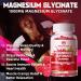 Magnesium Glycinate Gummies 1000mg - Sugar Free Magnesium Potassium Supplement with Vitamin D B6 CoQ10 for Calm Mood & Sleep Support - 90 Raspberry Gummies. Raspberry 90 Count (Pack of 1) - Buy Online on GoSupps.com