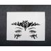 Mermaid Black Face Gems Glitter Stickers - Halloween Makeup Beauty - Buy Online on GoSupps.com