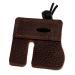 Shatterproof Archery Split Finger Archery Shooting Tab | Real Leather | Made in USA Right Hand Chrome Tan