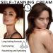 IZBEAUVO Self-Tanning Body Cream Self Tanning Lotion Fast Tanning Cream Face and Body Tanning Gel Natural Sunbed Tanning Accelerator Cream Tanning Moisturiser Gel for Sunbeds Lightweight - Buy Online on GoSupps.com
