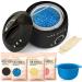 Wax Warmer, PURECLEAN Hair Removal Home Waxing Kit, Hard Wax Kit with 4 Formula Hard Wax Beads for Full Body, Legs, Face, Eyebrows, Bikini Women Men At Home Waxing