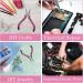 Hair Extension Pliers for Removal Professional Hair Extensions Kit Tools with Loop Threader for Micro Rings Nano Beads 3 Holes Plier - Buy Online on GoSupps.com