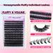 Eyelash Extension Kit - Fluffy & Thick Volume Lash Clusters D Curl - 80D Individual Lashes with Bond Seal & Tweezers - International Shipping Available - Buy Online on GoSupps.com