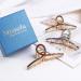 Mistofu Large Metal Hair Claw Clips for Women - 3Pcs Nonslip Hair Accessories for Thick and Thin Hair - Multicolor Alloy Design - Buy Online on GoSupps.com