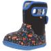 BOGS BABY WELLINGTON BOOTS PLUM FLOWER STRIPE 71565 SIZE UK 3-8 9 UK Child Construction Black Multi
