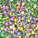 Easter sprinkles for cakes cupcake edible toppers sprinkle mix blend lilac pink yellow gold green pearls decoration baking biscuits cake topper balls chocolate balls BUNNY MEADOW - Buy Online on GoSupps.com
