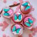 Gyufise 48Pcs Edible Butterfly Cake Decorations Butterfly Cupcake Topper Edible Wafer Paper Butterflies Edible Butterfly Cake Cupcake Decoration Green - Buy Online on GoSupps.com