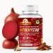 Nitroxystar Nitric Oxide Booster for Men & Women - Featuring S7 & ViNitrox - Blend with L-Arginine L-Citrulline Ginseng - Muscle Pump Circulation Endurance & Recovery Support - 30 Vegan Capsules