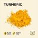  Nature Kitchen Nature Kitchen 60g Turmeric Jar Gluten Free & Vegan Spices & Herbs Daily Cooking Mixes for Marinades Sauces Frying Baking - Buy Online on GoSupps.com