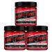 Manic Panic Rock'N'Roll Red Classic Creme Vegan Cruelty Free Semi Permanent Hair Dye 3 x 118ml Rock'N'Roll Red 118 ml (3Pack)