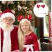 Beaupretty 1 set fabric red plastic Antler Xmas Hairbands Christmas Headbands Xmas Accessories Xmas Antler Headwear - Buy Online on GoSupps.com