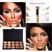 Buy Boolavard 15 Color Concealer Palette Kit with Free Brush - Best Contour Face Cream for Flawless Makeup - International Shipping Available - Buy Online on GoSupps.com