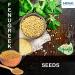 Organic Fenugreek Seed 16 oz (454g) - Nova Nutritions Methi Seeds - Trigonella Foenum Graecum - Buy Online on GoSupps.com