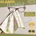 WESERWEF XXL Microfiber Glasses Cleaning Towels | 30x30 cm Optician Quality | Perfect for Glasses Smartphones Tablets & Cameras - Shop Now! - Buy Online on GoSupps.com