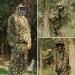 ANYDKE Ghillie Suit Camouflage Hunting Suits - Lightweight Breathable 3D Leaf Camo Clothing for Jungle Shooting, Airsoft, Photography - Fits 5.9-6.2ft Tall - Ideal for Outdoor Activities and Halloween - Buy Online on GoSupps.com