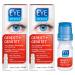 Eyemedica Razed + Reduced eye drops to calm the symptoms of stressed eyes care for reddened irritated and dry eyes suitable for contact lens carriers 2 x 10 ml 10 ml (2 Pack)