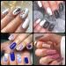 AddFavor 600pcs Medium Square Nail Tips | Clear Full Cover Gel X Fake Nails | Acrylic Nail Tips for Manicure & DIY - Buy Online on GoSupps.com