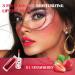 Prreal 2pcs Mini Lip Tint Stain Set - Long Lasting Waterproof Lip Stain for Lip Cheeks and Eyes - High Pigment Liquid Lipstick Gift - Strawberry & Watermelon - Buy Online on GoSupps.com