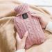 Buy Olivialiving 2L Hot Water Bottle - Khaki Knitted Cover for Heat & Cold Therapy | Pain Relief - Buy Online on GoSupps.com