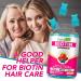 Biotin Hair Growth Gummies 10,000mcg - Chewable Supplement for Healthy Skin, Hair & Nails - Vitamins for Growth and Hair Loss with Coconut Oil - 60 Count - Buy Online on GoSupps.com