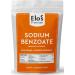 Sodium Benzoate (1lb) by Elo s Premium |100% All-Natural Food Grade Preservative and Flavor Additive| Packaged In Canada| Used As Flavor Additive and Preservative| Non-GMO Kosher and Halal Friendly Gluten Free| Preserve food and add flavor to acidic food