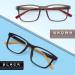 MEETSUN Kids Blue Light Blocking Glasses 2 Pack - Ages 7-12, Anti-Eyestrain, Computer Gaming TV Glasses for Boys Girls - Matte Black + Transparent Brown - Buy Online on GoSupps.com