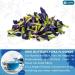 Lavendium CA Premium 220g (7.76oz) Blue Butterfly Pea Flowers 100% Natural & Pure from Blue Butterfly Pea Flowers Dried Wildcrafted Blue Pea Flowers Tea Butterfly Pea Flowers Loose Leaf Herbal Tea No Gluten Vegan - Buy Online on GoSupps.com