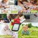 Folding Handheld Magnifying Glass with Light - 3X Large Rectangle Magnifier with Dimmable LED for Seniors and Low Vision - Ideal for Reading, Books, Newspapers - Great Gift for Macular Degeneration - Buy Online on GoSupps.com
