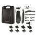Remington Stylist Hair Clippers Cordless Use with 8 Comb Lengths and Detail Trimmer 25 Piece Grooming Kit - HC366 Single
