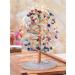 7 Chakra Tree of Life Agate Base - Handmade Gemstone Tree for Positive Energy, Feng Shui Decor, Money Tree Bonsai, Healing Crystals - Spiritual Gift - Buy Online on GoSupps.com