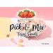 Three Strawberry Ltd. Mixed Quality Pick & Mix Sweets - Large Retro Candy Sweeties Assortment 700g Jar Jelly Fizzy Gift Pick n Mix - Buy Online on GoSupps.com