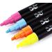 Mr. Pen Chalk Markers 6 Pack Dual Tip Assorted Colors - Liquid Chalk Markers for Blackboard, Chalkboard, Windows - Includes 8 Labels - Chalk Pen Set - Buy Online on GoSupps.com