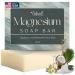 Dead Sea Magnesium Soap Bar Deep Cleansing Moisturizing Body Soap for Dry Itchy and All Skin Types Shower Soap Soothes Muscles and Joints All-Natural Exfoliating Face and Body Wash Made in USA