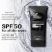 Daily Sunscreen SPF50 Moisturizing Sunburn Protection Water Resistant Skin Care Lightweight Makeup Primer Sun Protection For All Skin Types - Buy Online on GoSupps.com