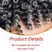JOOVAMYUN Kinky Curly Grey Wig - Synthetic Cheap Curly Hair Wig for Black Women (Color 10) - Buy Online on GoSupps.com