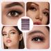 XQMMGO False Eyelashes 80D Individual Eyelashes D Curl False 8-16mm Mixed Length Reusable Cluster Lashes Kit for Beginners DIY at Home - Buy Online on GoSupps.com