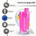Buy Heaven 500 ml Protein Shaker - Leak-Proof BPA Free with Sieve & Scale Perfect for Creamy Whey Protein Shakes - Original Fitness Mixer in Pink - Buy Online on GoSupps.com
