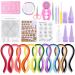 Tanstic 64Pcs Paper Quilling Kits  45 Colors 900 Strips Paper Quilling Tools and Supplies for Beginners Perfect DIY Handcraft Quilling Set