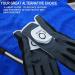 FINGER TEN Men's Golf Rain Grip Glove Pair - Black/Gray/Green - Sizes S- XL - Ambidextrous Design for Hot, Wet Weather Conditions - Buy Online on GoSupps.com