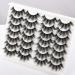 Newcally Lashes 20MM Dramatic Faux Mink False Eyelashes Pack - 14 Pairs Wispy Long Thick Fluffy Strip Eye Lashes - C-DRAMA - Buy Online on GoSupps.com