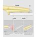 Ennva Eyebrow Razor for Women - 7 Blades Facial Dermaplaning Tool - Gold Eyebrow Trimmer and Shaper for Peach Fuzz - Exfoliating Face Razor for Eyebrows - Buy Online on GoSupps.com