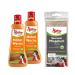 Poliboy M bel Wachs - Woodenwax for wooden furniture - Furniture care with liquid plant wax - 2x 200 ml - with cotton cloth - Made in Germany M bel Wachs 400 ml (1 Pack)