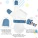 2 Pairs Baby Thumb Sucking Finger Guards | Stop Sucking Kit for 15 Months to 1 Year Old | Soft Mesh Fabric, No Scratch, Breathable Protector - Buy Online on GoSupps.com