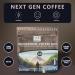 The Youth Effect Foods Mushroom Coffee (10 Mushroom Blend). Premium Instant Coffee infused w/ Organic Lions mane Cordyceps Reishi Chaga Turkey tail Maitake Tremella Shiitake Oyster & Agaricus blazei Mushrooms for better Productivity | 35 Servings. (70 gra - Buy Online on GoSupps.com