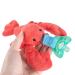 Baby Newborn Pacifier with Lobster Pacifier Holder - Soothie Infant Pacifiers - Ages 3-12 Months - Comfort Binky with Plush Toy - Buy Online on GoSupps.com