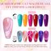BORN PRETTY 9D Cat Magnetic Gel Nail Polish - Pink Holographic 7ML - Buy Online on GoSupps.com